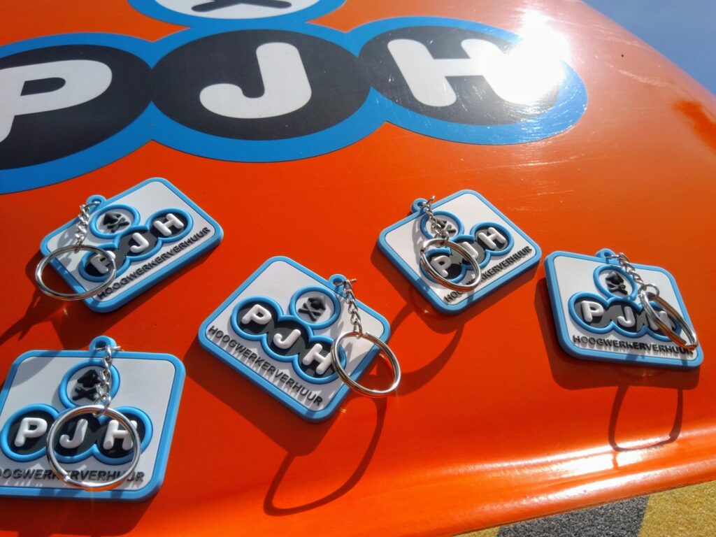 3D sleutelhangers voor PJH